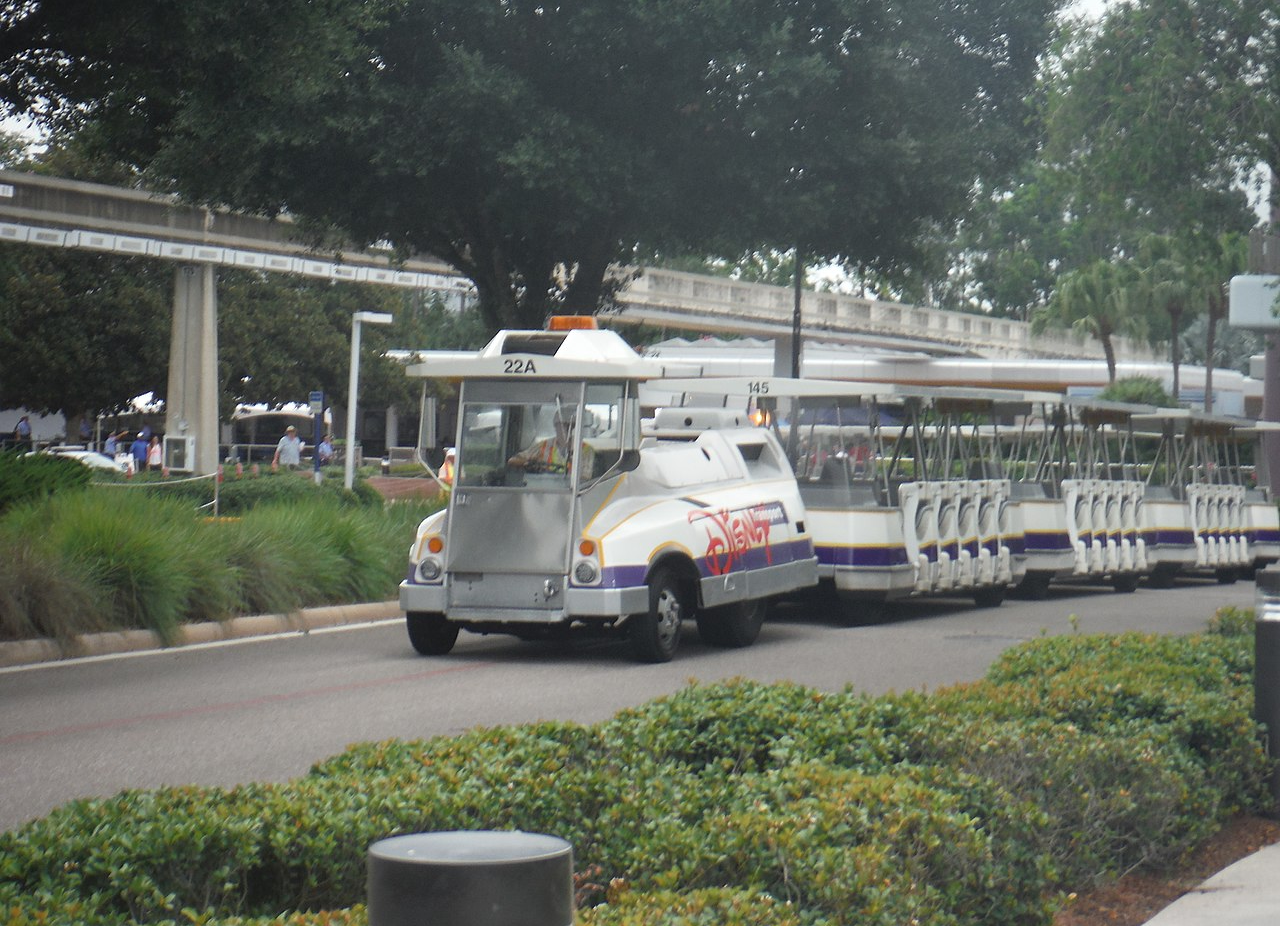 Disney World Parking Tram