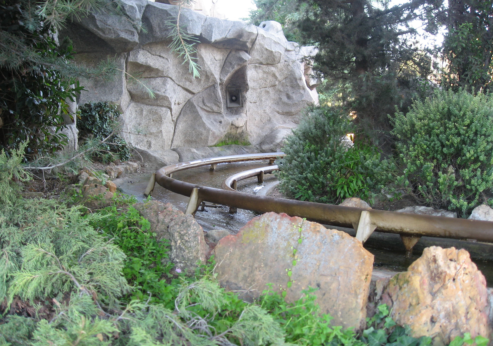 Matterhorn Bobsleds Track - Disneyland