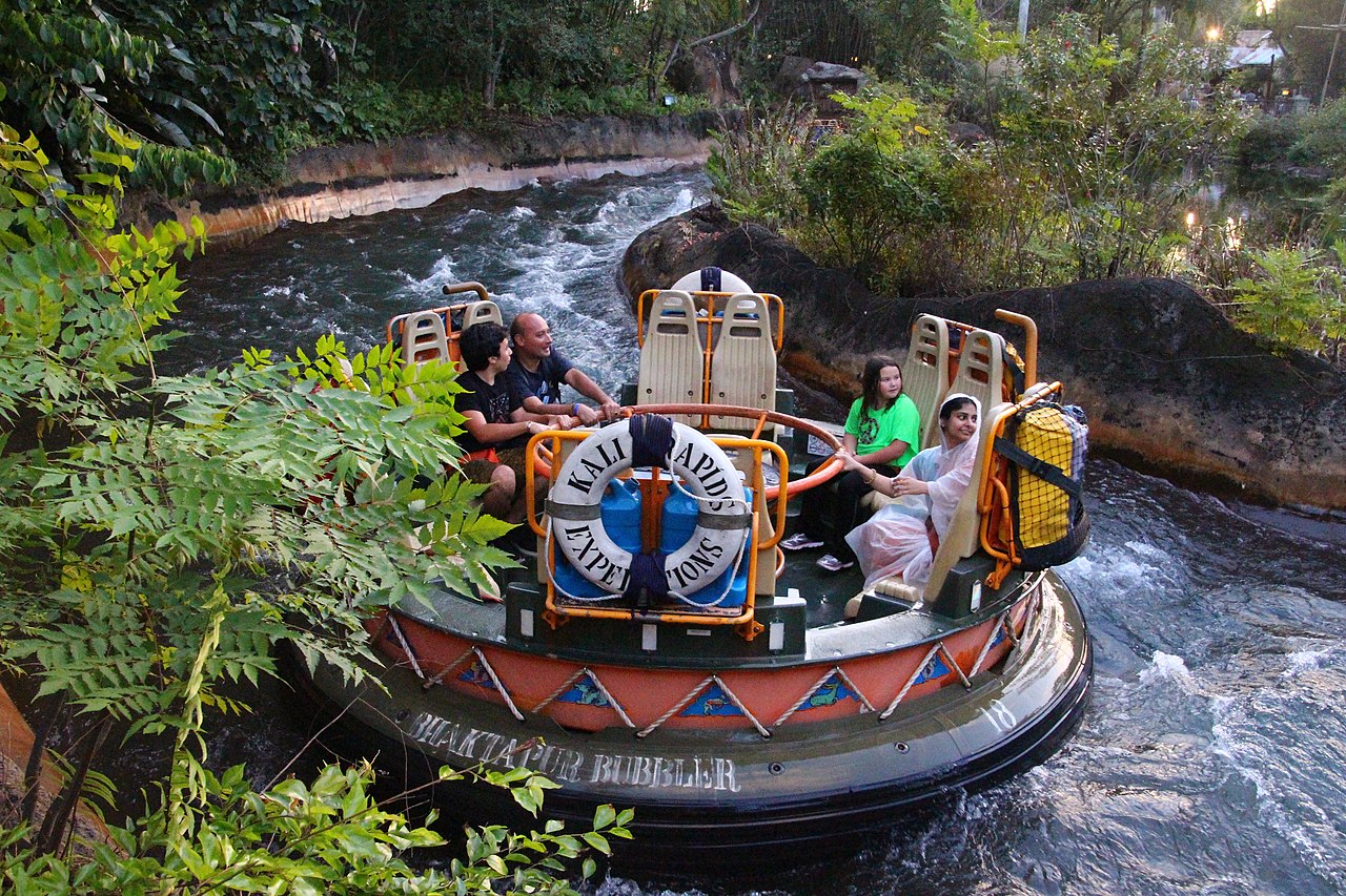 Kali River Rapids ride at Disney