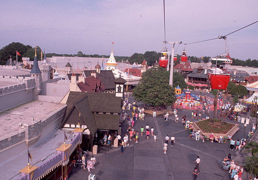 Disney World Amusement Park in the 90s