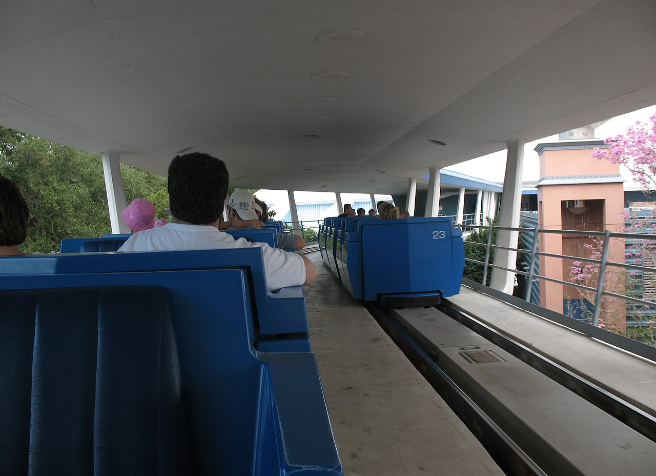 PeopleMover ride at Disney's Magic Kingdom