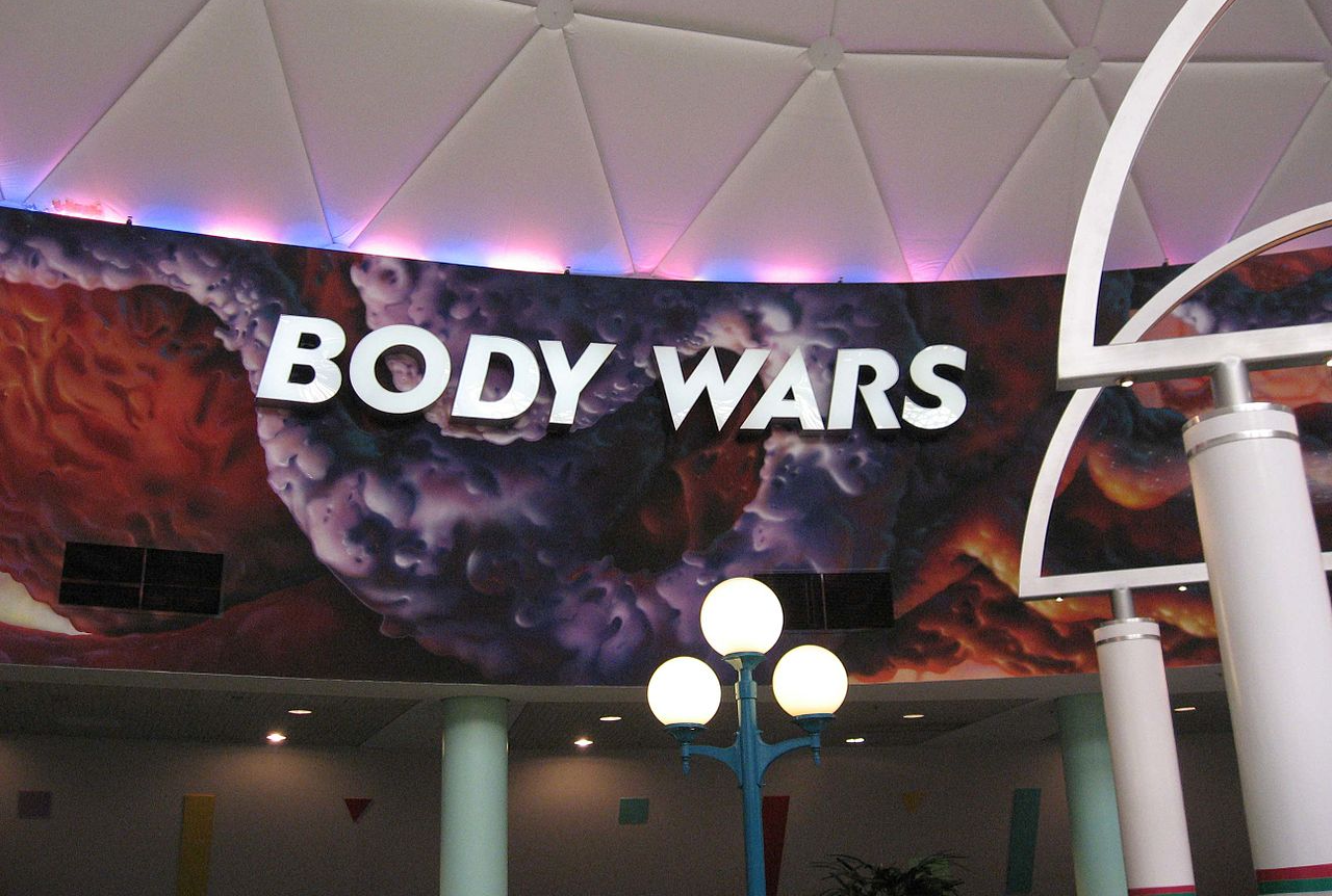 Body Wars Sign - Disney Park