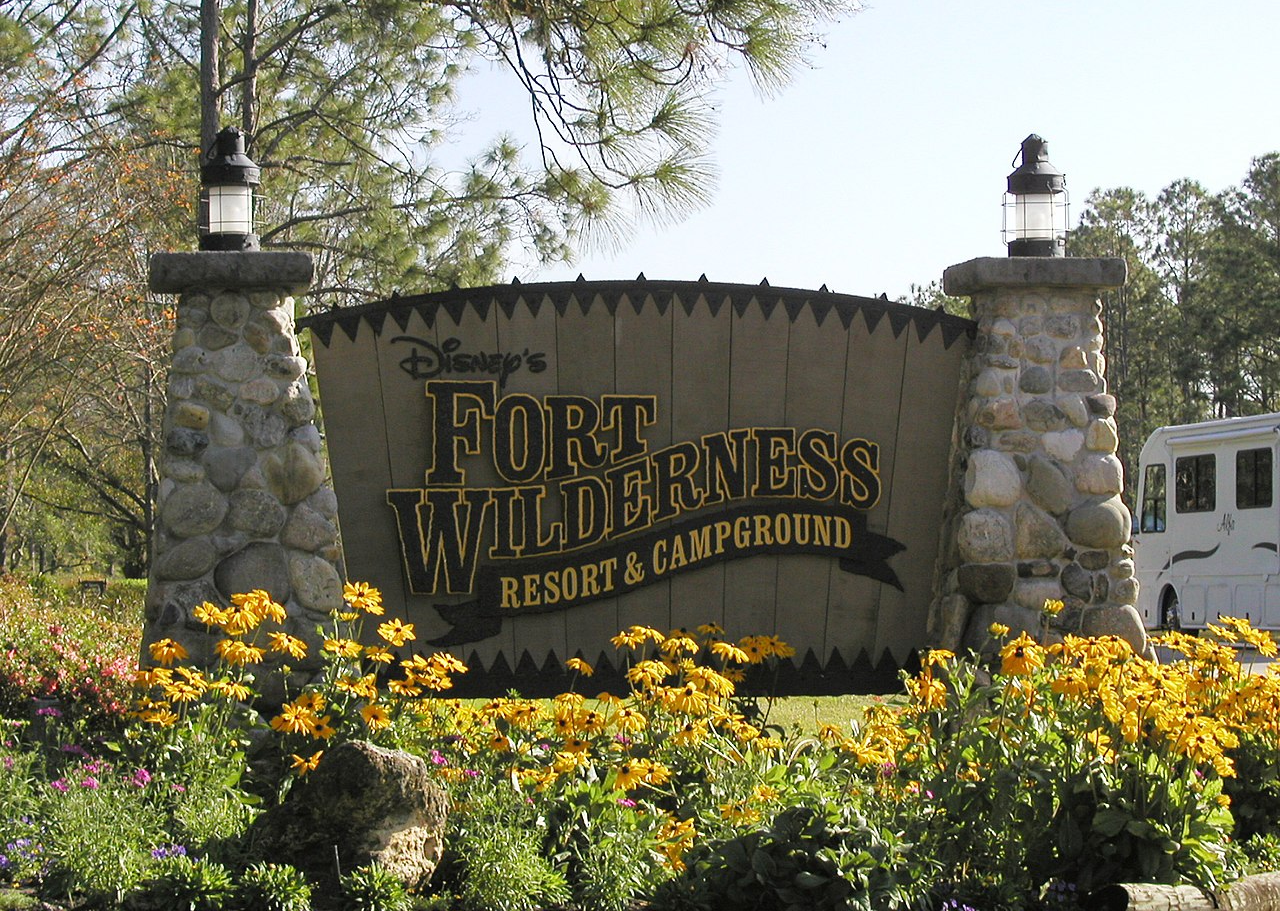 Disney's Fort Wilderness Resort And Campground Sign
