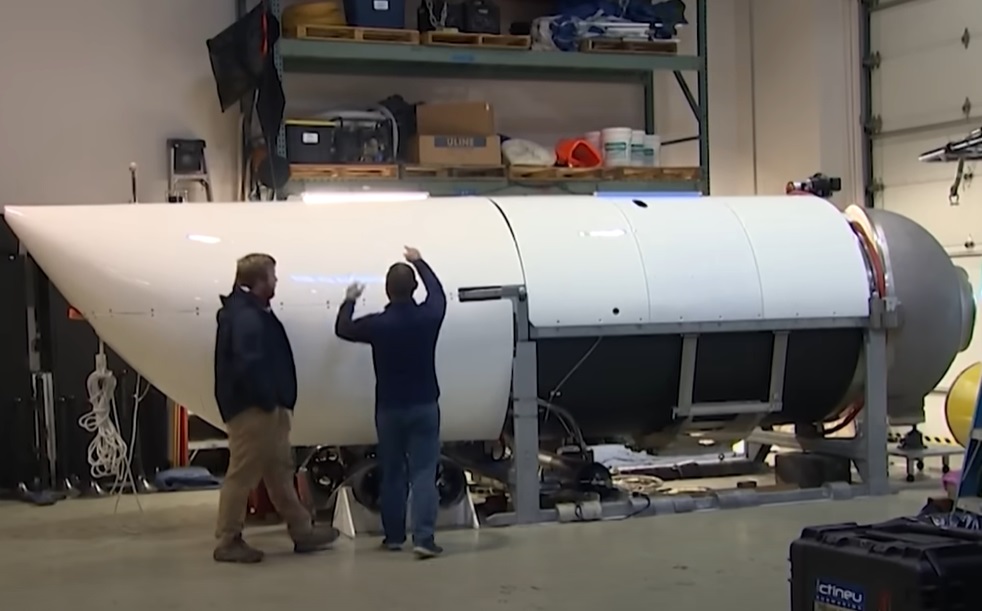 Screenshot from the documentary movie Fatal Flaws: The OceanGate Story (2024)