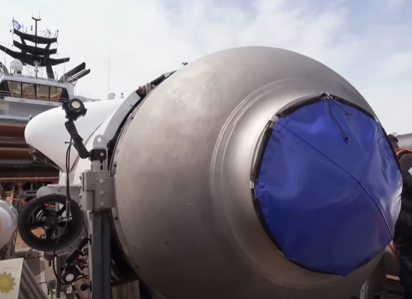 Screenshot from the documentary movie Fatal Flaws: The OceanGate Story (2024)