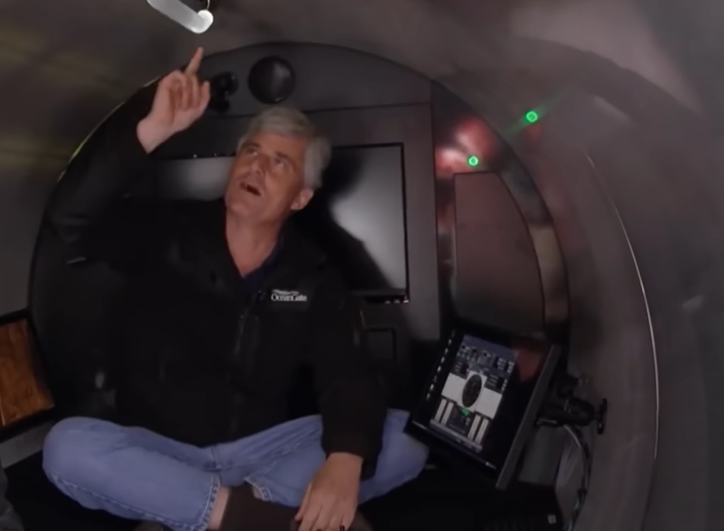 Screenshot from the documentary movie Fatal Flaws: The OceanGate Story (2024)