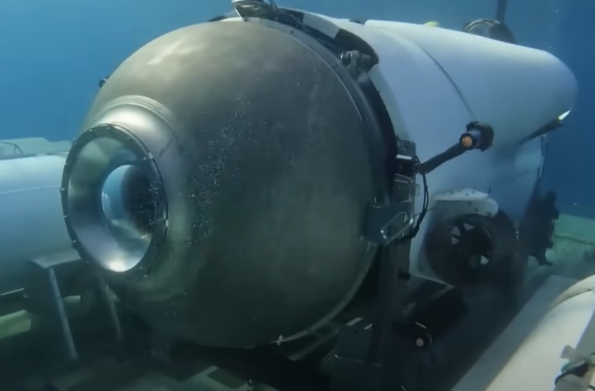 Screenshot from the documentary movie Fatal Flaws: The OceanGate Story (2024)