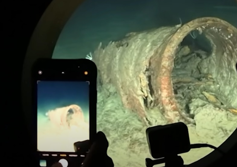 Screenshot from the documentary movie Fatal Flaws: The OceanGate Story (2024)