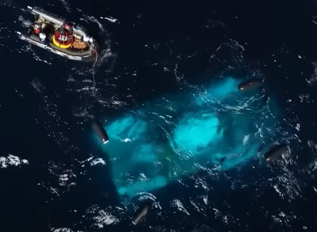 Screenshot from the documentary movie Fatal Flaws: The OceanGate Story (2024)