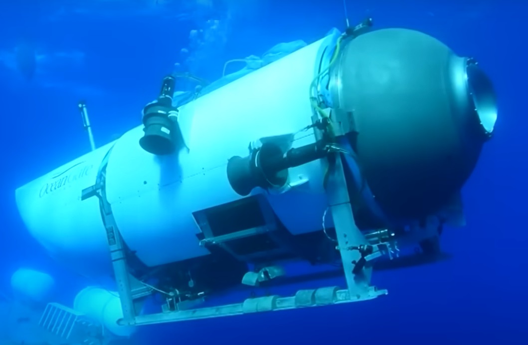 Screenshot from the documentary movie Fatal Flaws: The OceanGate Story (2024)