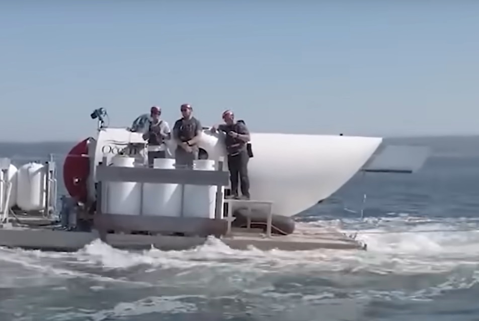 Screenshot from the documentary movie Fatal Flaws: The OceanGate Story (2024)