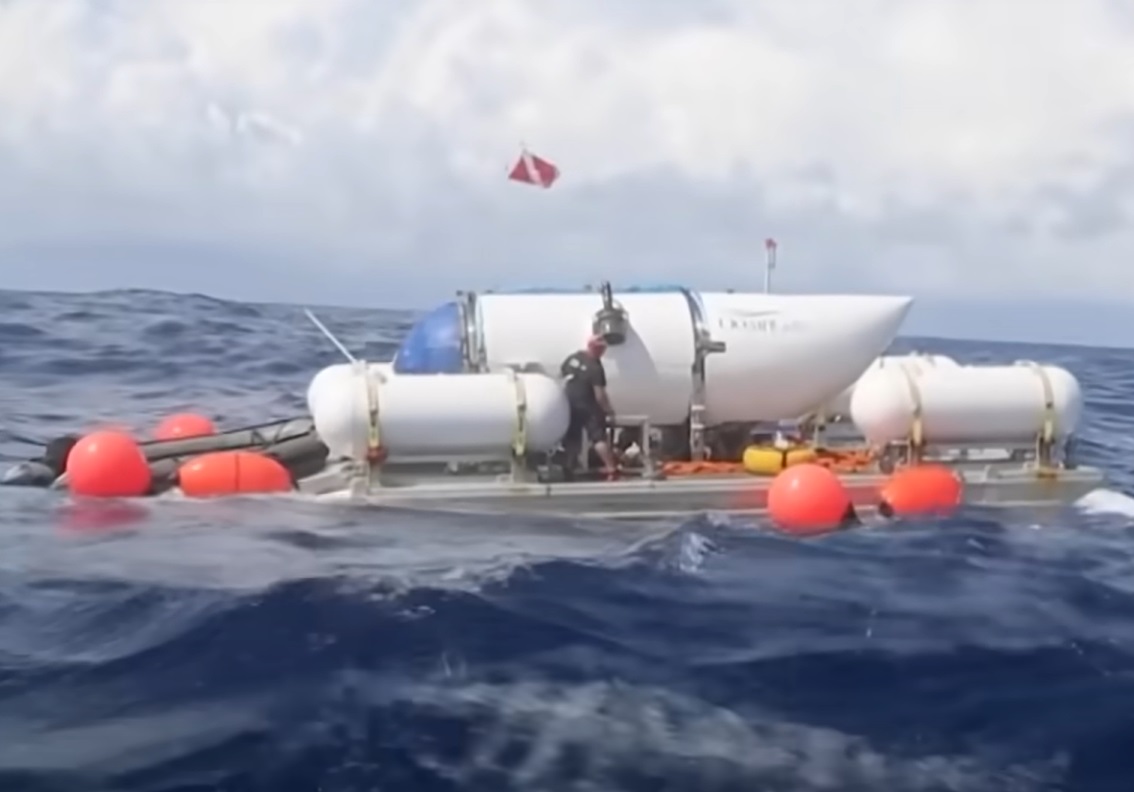 Screenshot from the documentary movie Fatal Flaws: The OceanGate Story (2024)