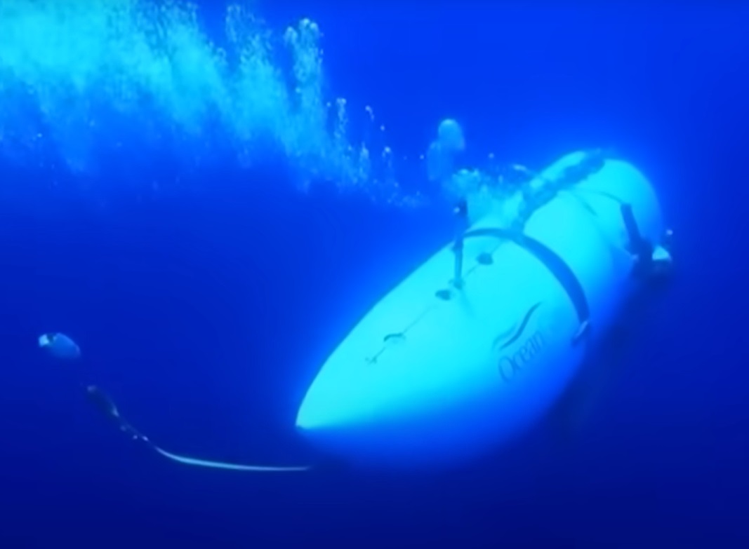 Screenshot from the documentary movie Fatal Flaws: The OceanGate Story (2024)