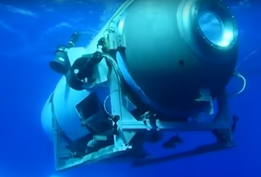 Screenshot from the documentary movie Fatal Flaws: The OceanGate Story (2024)