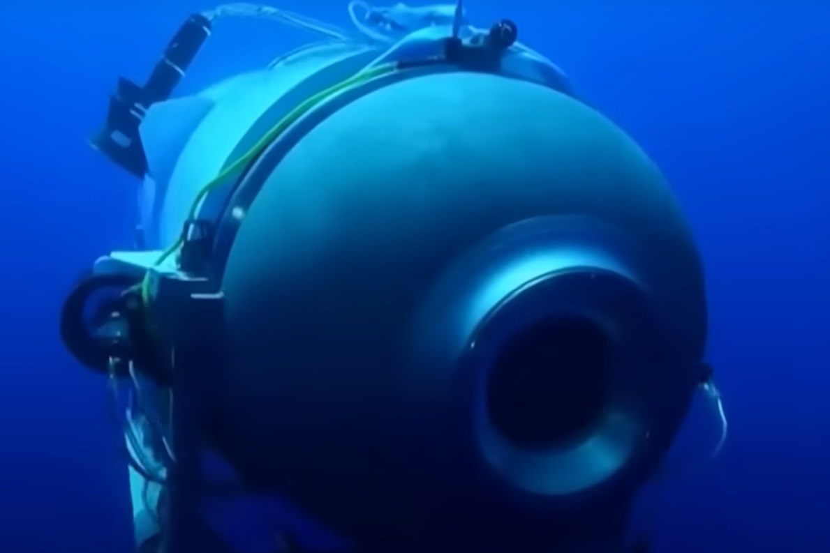 Screenshot from the documentary movie Fatal Flaws: The OceanGate Story (2024)