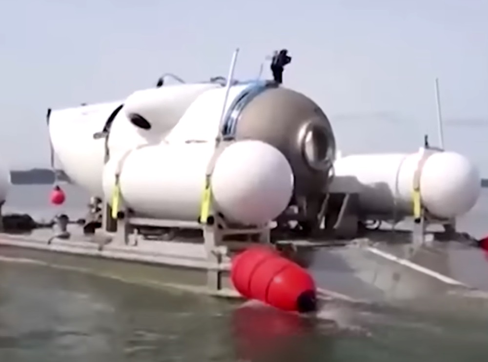 Screenshot from the documentary movie Fatal Flaws: The OceanGate Story (2024)