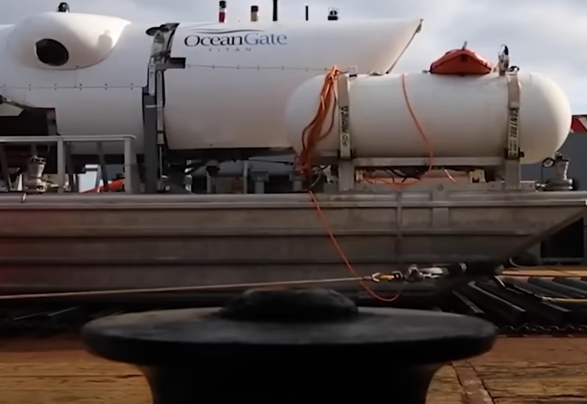 Screenshot from the documentary movie Fatal Flaws: The OceanGate Story (2024)