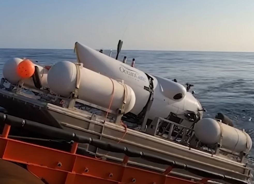 Screenshot from the documentary movie Fatal Flaws: The OceanGate Story (2024)