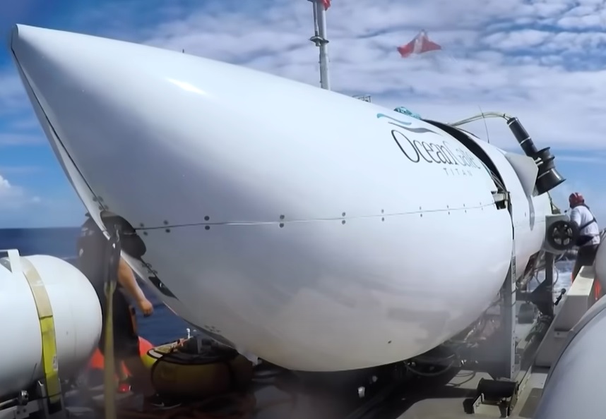 Screenshot from the documentary movie Fatal Flaws: The OceanGate Story (2024)