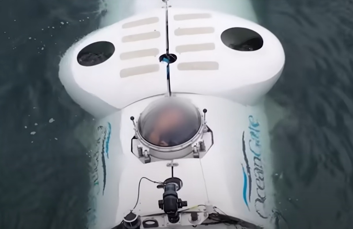 Screenshot from the documentary movie Fatal Flaws: The OceanGate Story (2024)