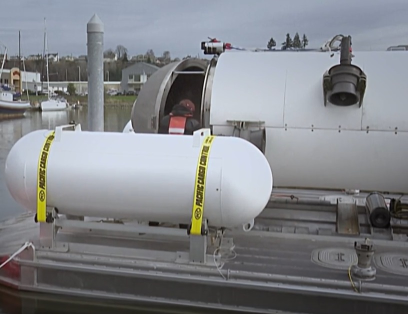 Screenshot from the documentary movie Minute by Minute: The Titan Sub Disaster (2024)