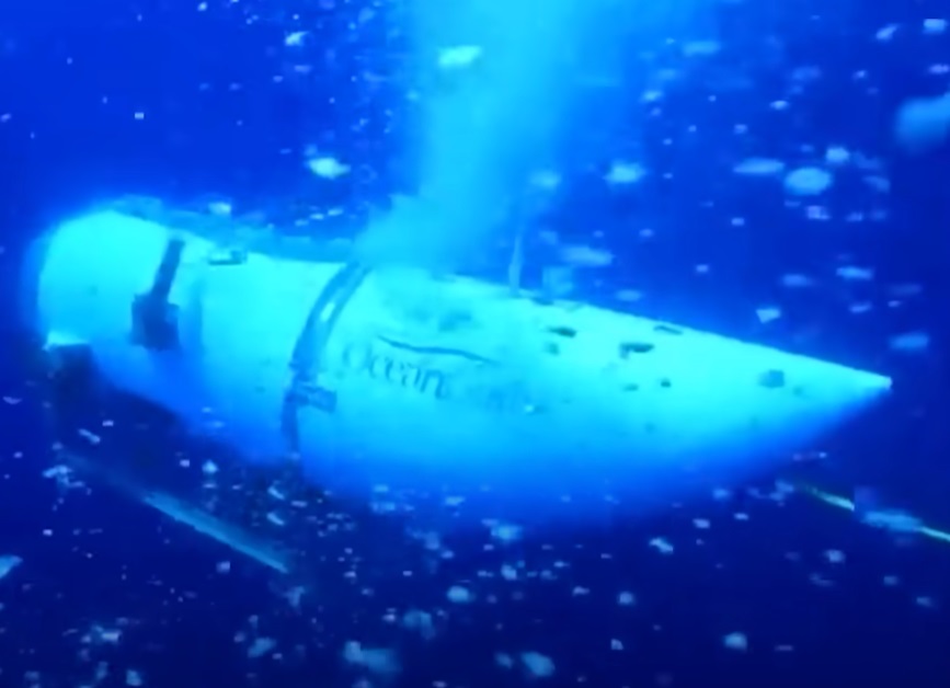 Screenshot from the documentary movie Fatal Flaws: The OceanGate Story (2024)