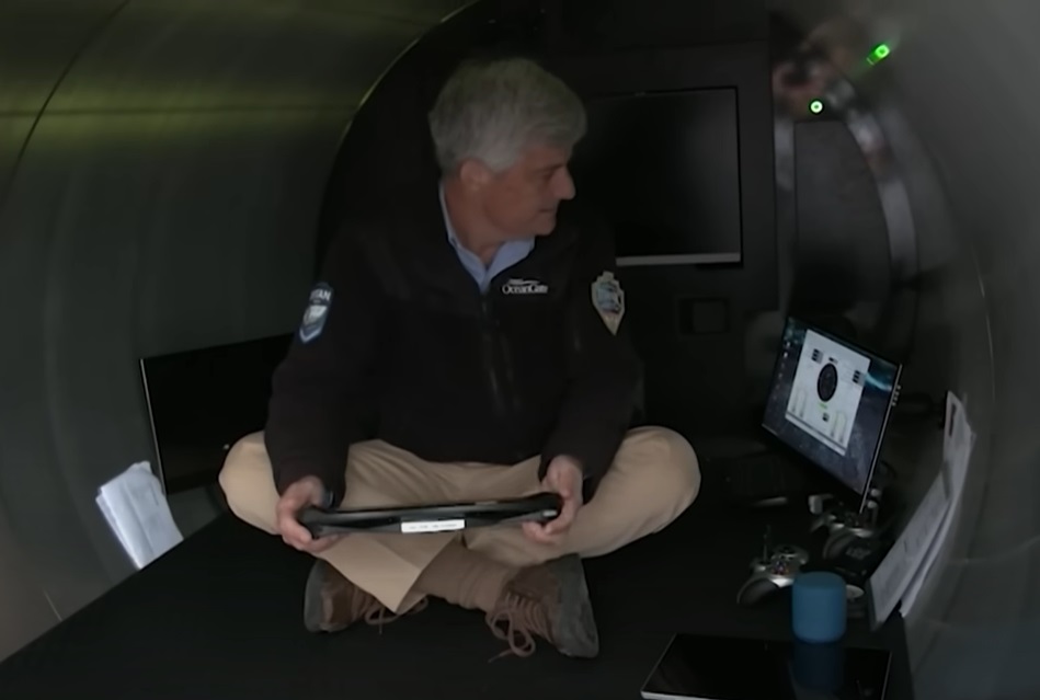 Screenshot from the documentary movie Fatal Flaws: The OceanGate Story (2024)