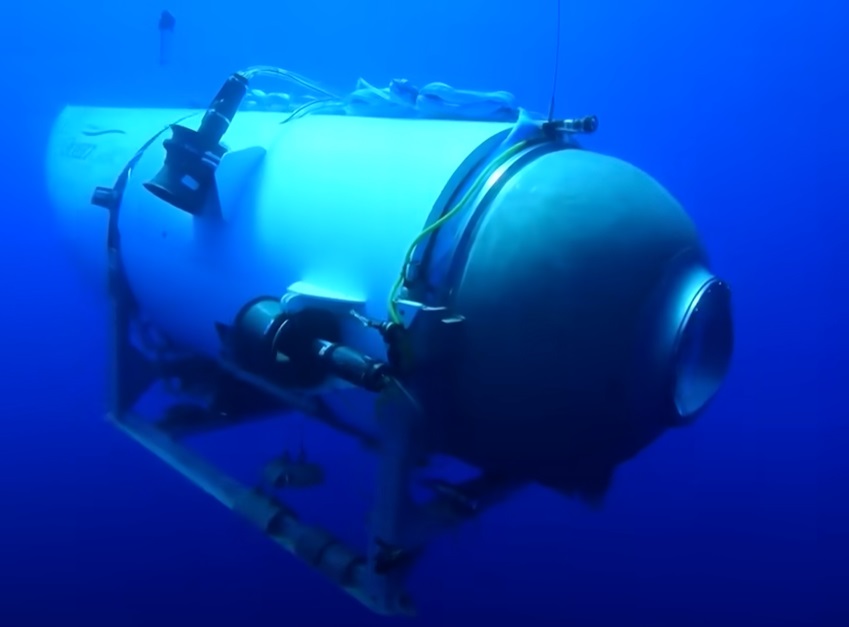 Screenshot from the documentary movie Fatal Flaws: The OceanGate Story (2024)