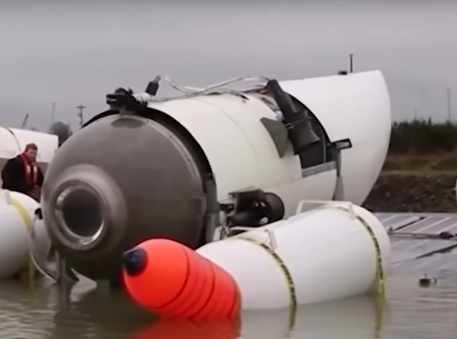 Screenshot from the documentary movie Fatal Flaws: The OceanGate Story (2024)