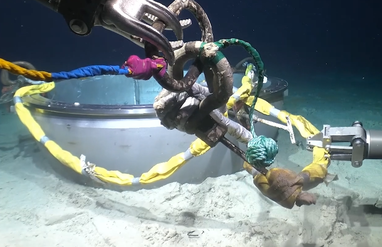 Forward Dome Salvage Operation OceanGate Titan