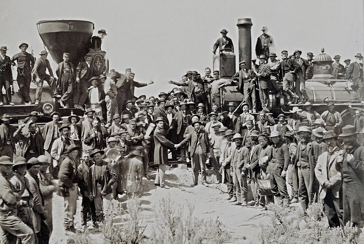 Completion of the First Transcontinental Railroad