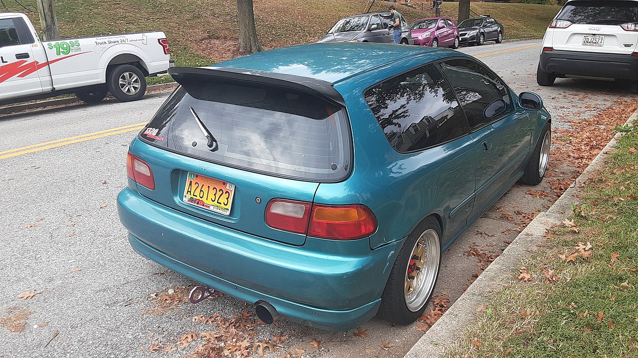 1992 honda civic hatchback