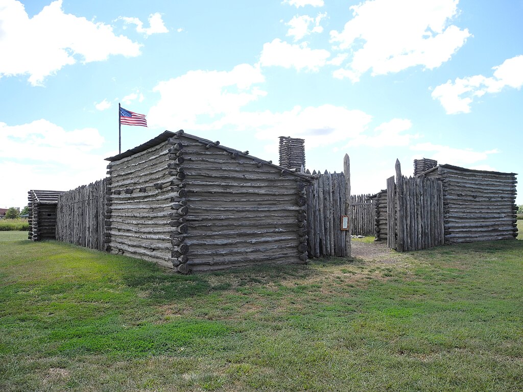 A reconstruction of Camp Dubois in Illinois