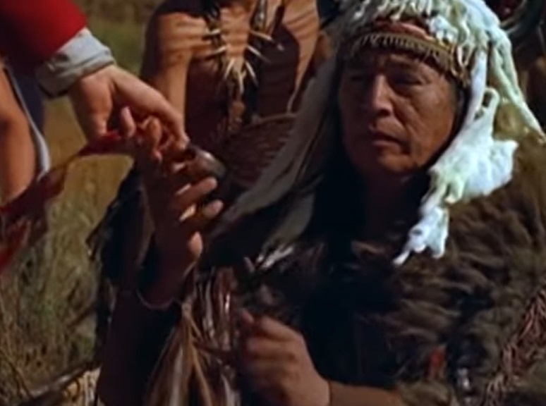 Screenshot from the documentary film Lewis & Clark: Great Journey West (2002)