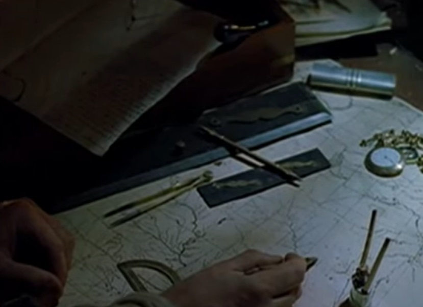 Screenshot from the documentary film Lewis & Clark: Great Journey West (2002)