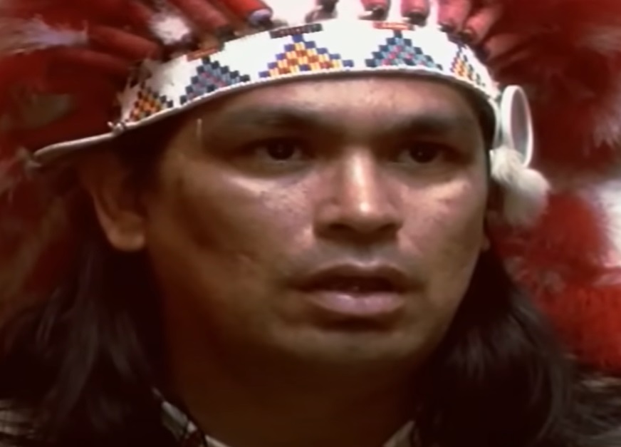 Screenshot from the film Sacagawea (2003)