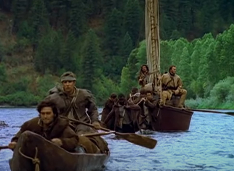 Screenshot from the documentary film Lewis & Clark: Great Journey West (2002)