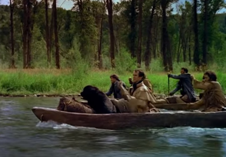 Screenshot from the documentary film Lewis & Clark: Great Journey West (2002)