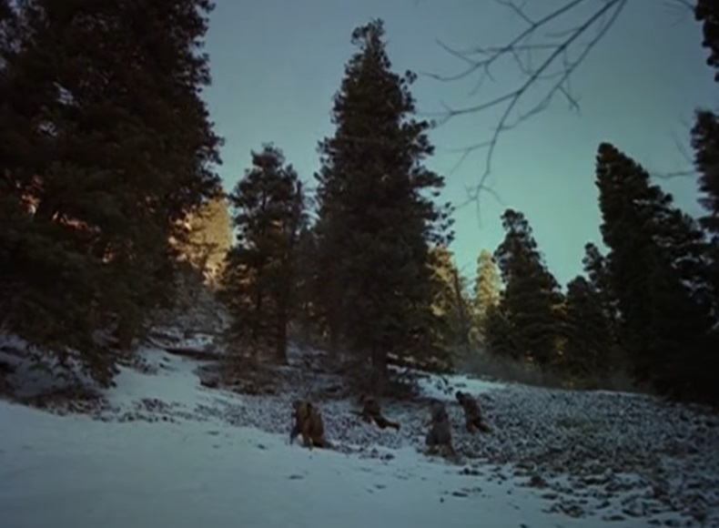 Screenshot from the documentary film Lewis & Clark: Great Journey West (2002)