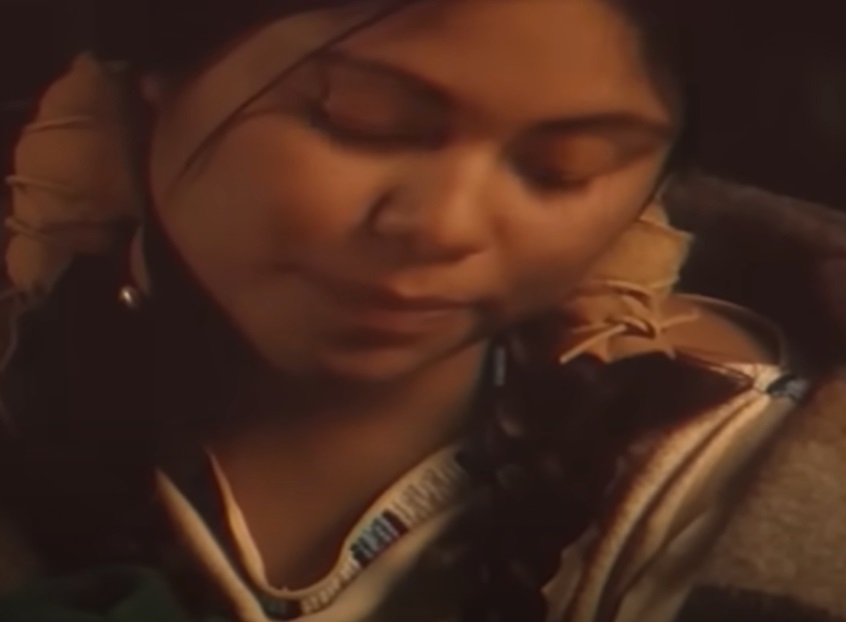 Screenshot from the film Sacagawea (2003)
