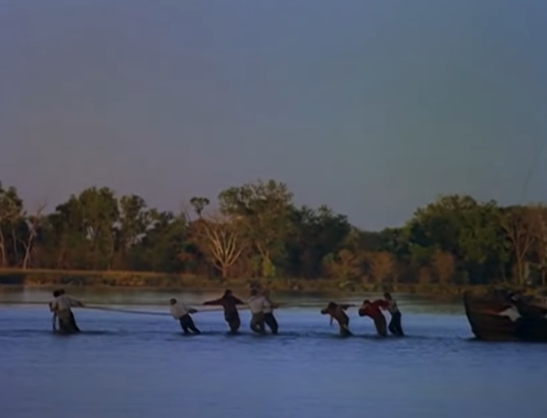 Screenshot from the documentary film Lewis & Clark: Great Journey West (2002)