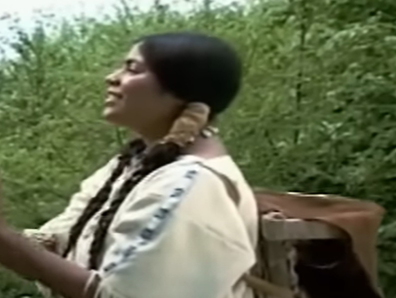 Screenshot from the film Sacagawea (2003)