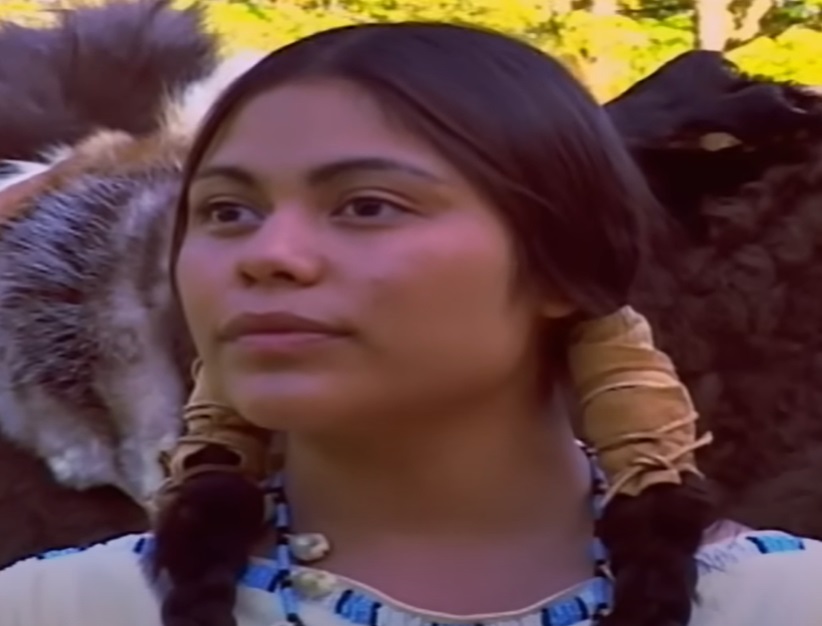 Screenshot from the film Sacagawea (2003)
