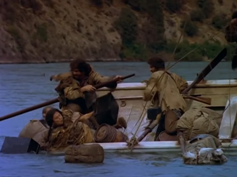Screenshot from the documentary film Lewis & Clark: Great Journey West (2002)