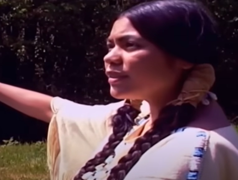 Screenshot from the film Sacagawea (2003)