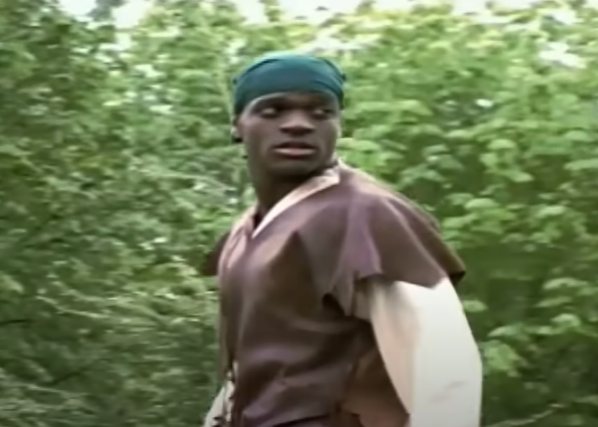 Screenshot from the film Sacagawea (2003)