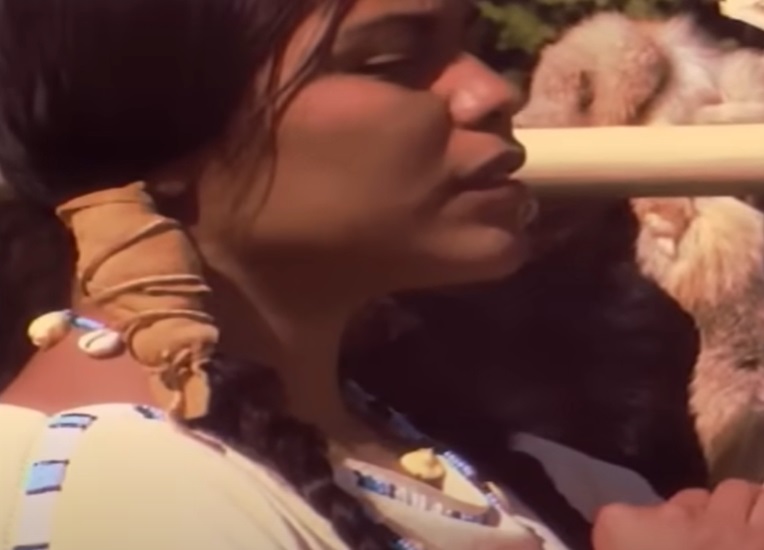 Screenshot from the film Sacagawea (2003)