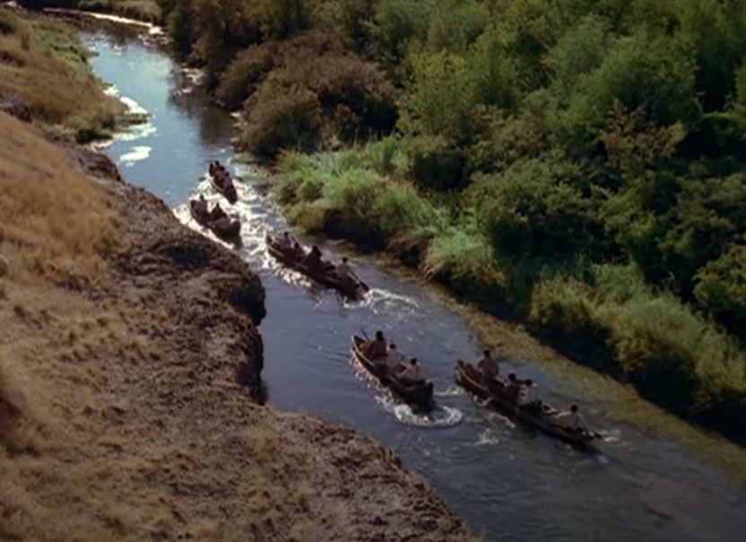 Screenshot from the documentary film Lewis & Clark: Great Journey West (2002)