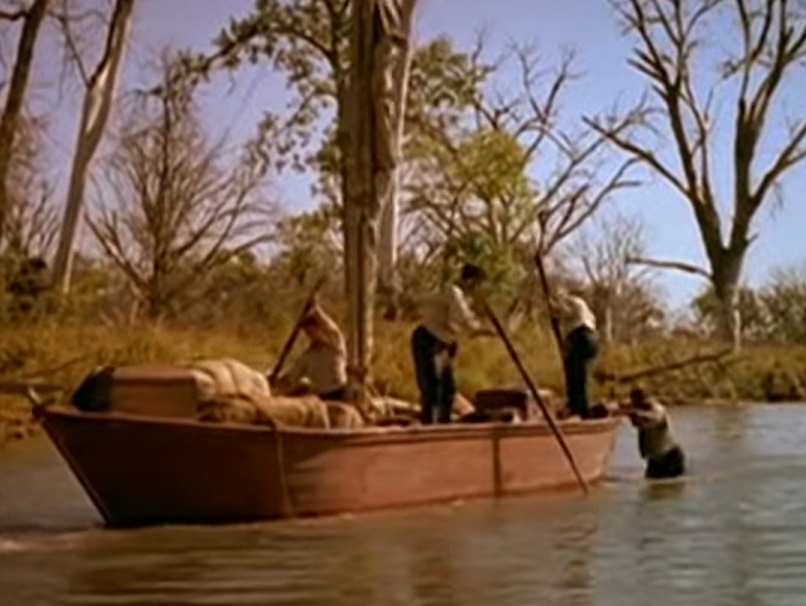 Screenshot from the documentary film Lewis & Clark: Great Journey West (2002)