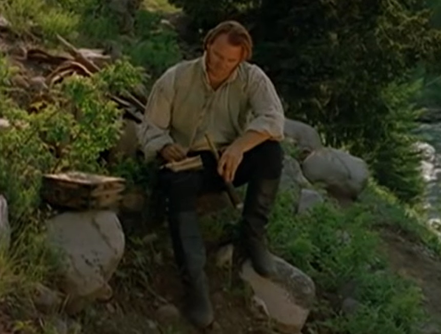 Screenshot from the documentary film Lewis & Clark: Great Journey West (2002)